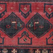 Traditional tribal wool runner rug long handwoven oriental carpet 155x320cm