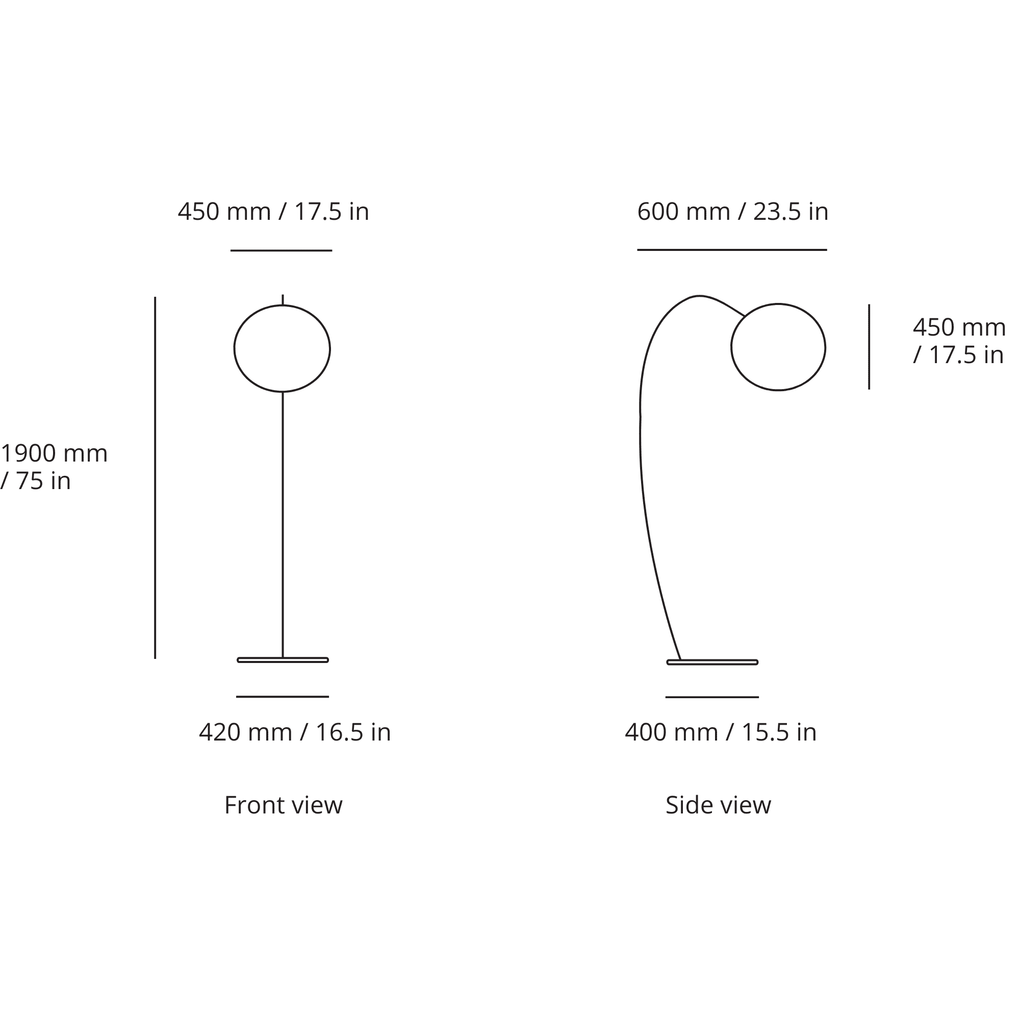 Chrysalis Floor Lamp - Ango