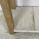 Console bois blanchi Jardin d'Ulysse