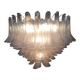 Monumental Murano Glass Selle Light Pink Italian Sputnik Chandelier