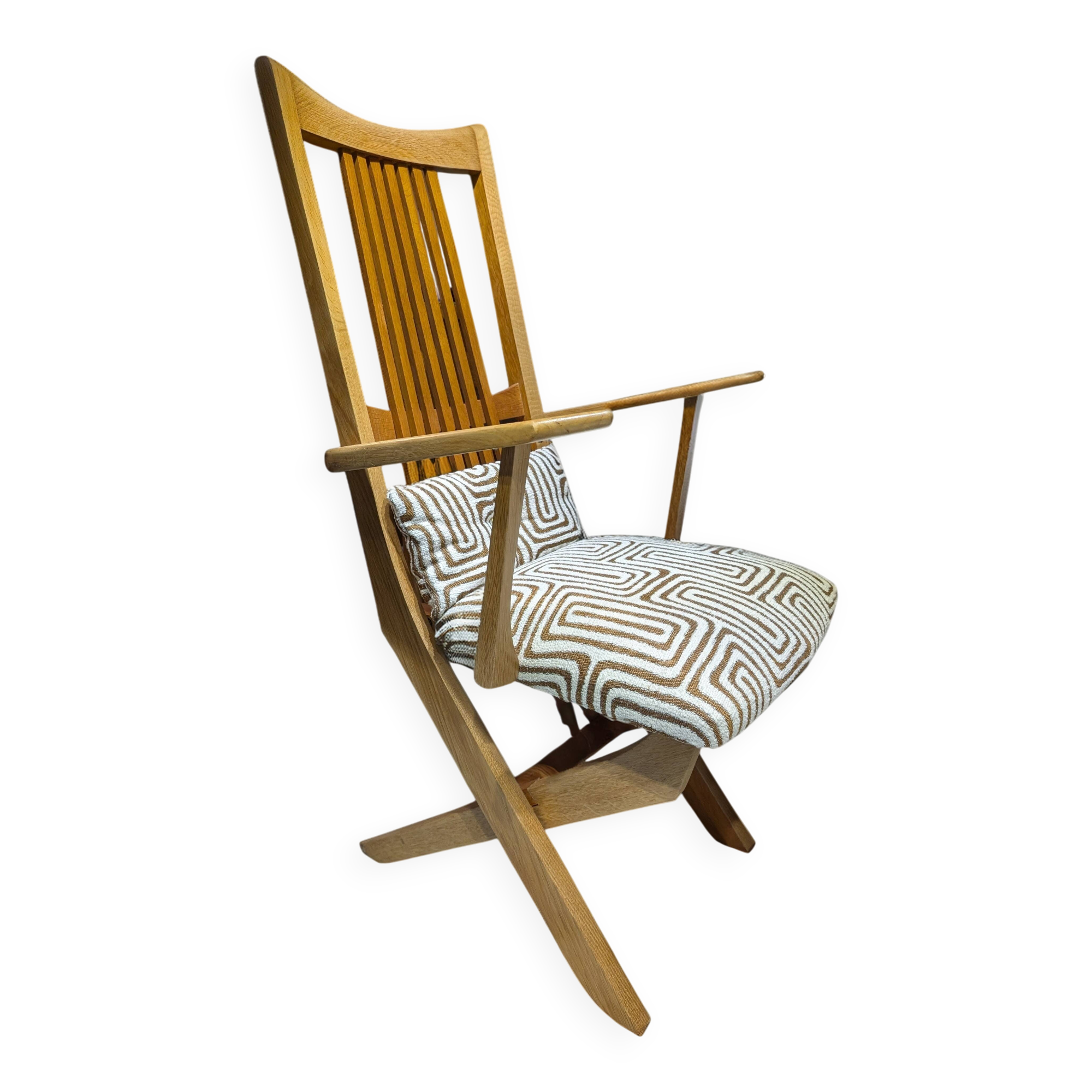 1960s boat reclining armchair