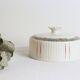 Butter maker in anvcian porcelain, vintage, France