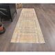 1970s Turkish Oushak wool runner rug 76x277