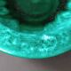 Vide-poche en céramique vernissée turquoise Giraud Vallauris 1960