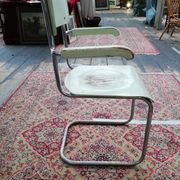 Czech armchair wood and chrome, Mart Stam, Konova 1940