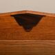 Art Deco Amsterdam School Tea or Display Cabinet in solid oak, Netherlands