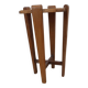 Porte plante bois art déco