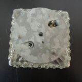 Glass square ceiling light