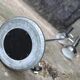 Lampadaire chrome 2 spots