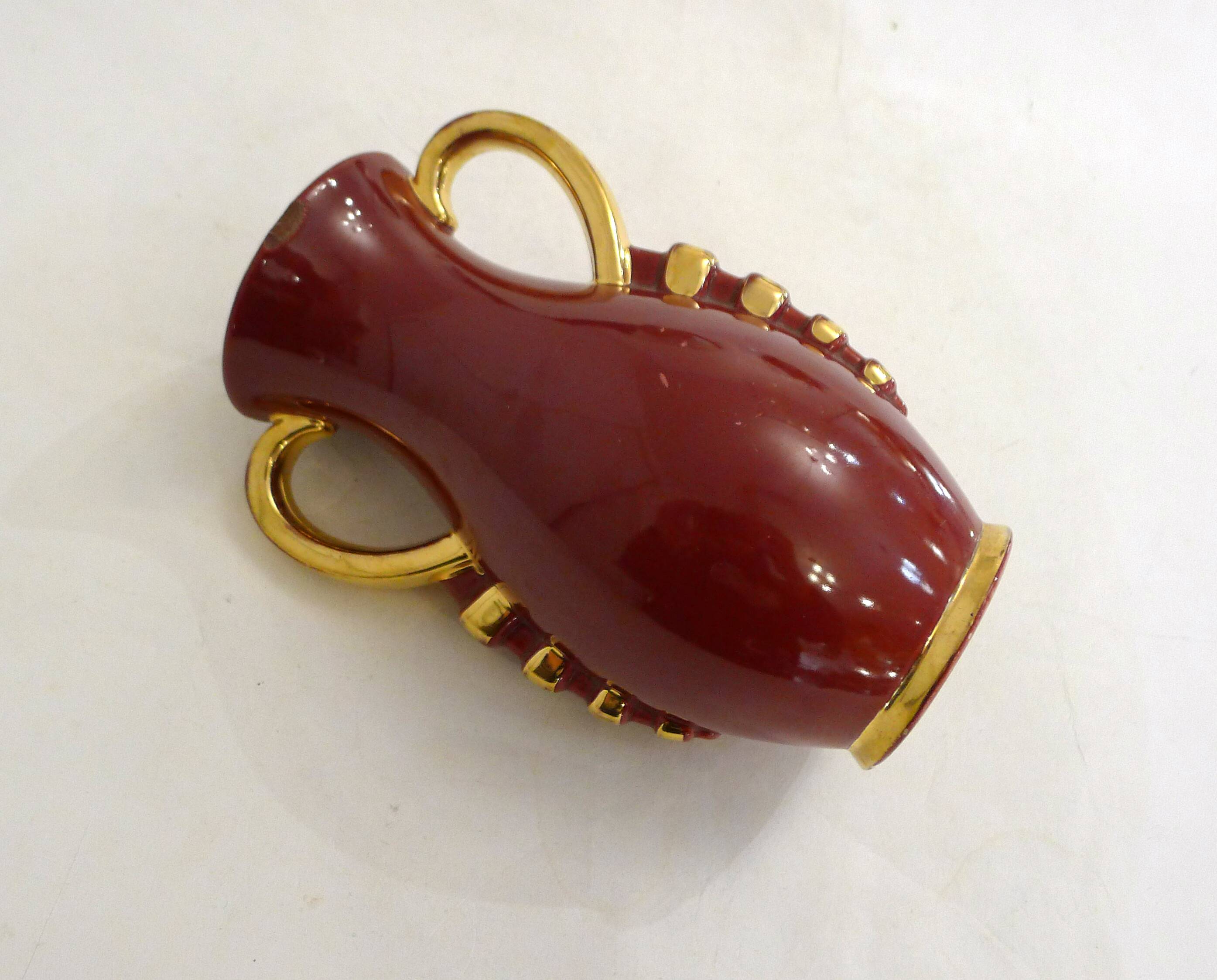 Art Deco amphora vase by Poet-Laval