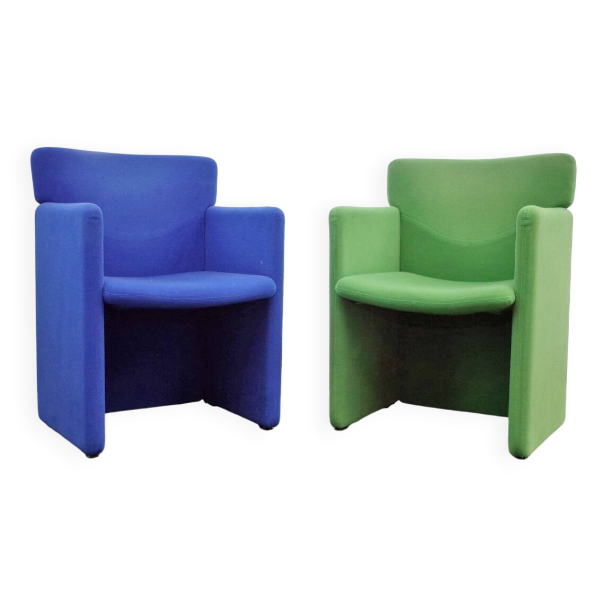 2 Chaises italiennes Fauteuil Centro Progetti Tecno Modèle S148