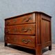 Louis XIV period arched chest of drawers in walnut circa 1720
