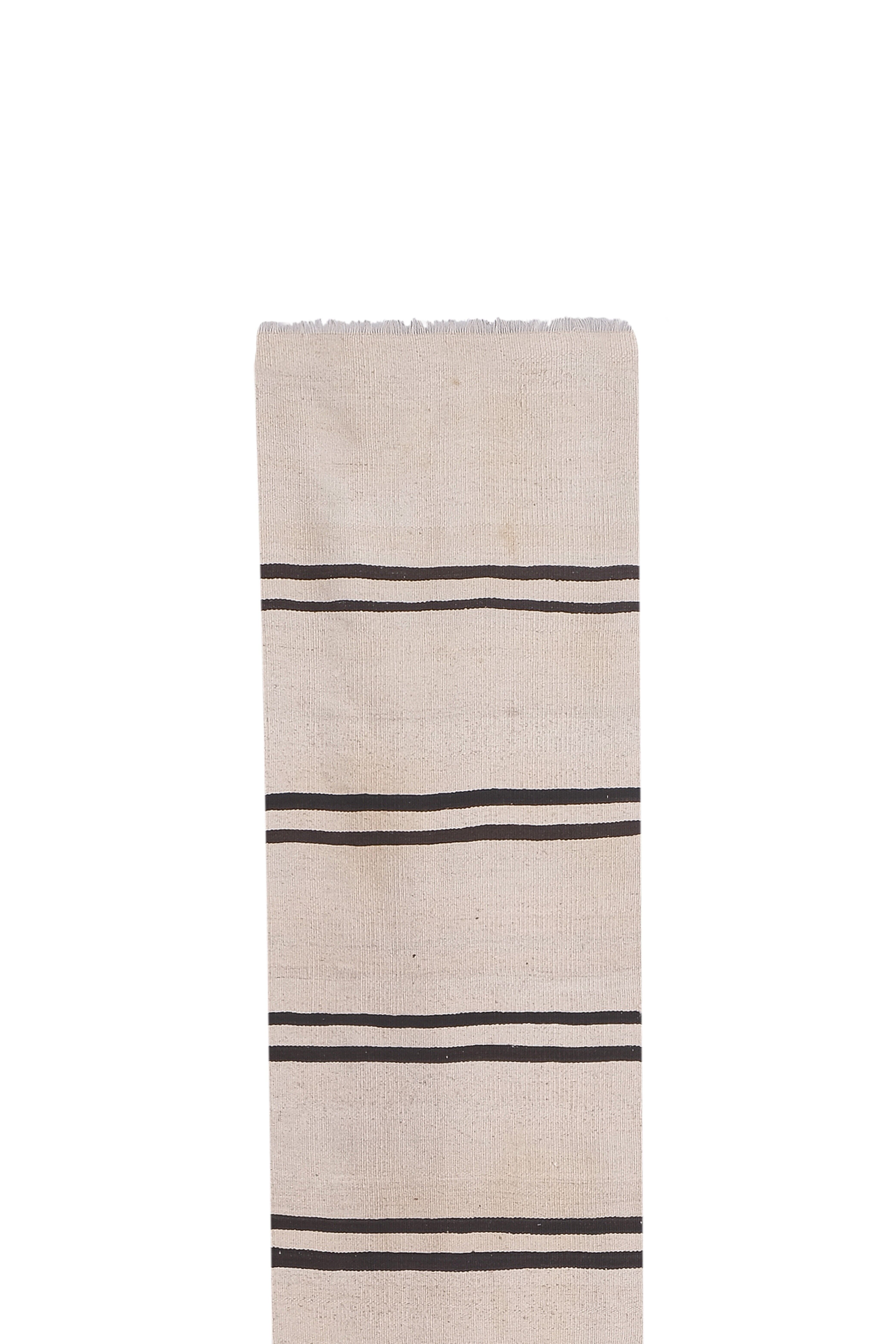 Vintage Turkish rug from Oushak, hand-woven 63x452 cm