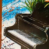 Original Polish poster "All that music" Olbinski 1978