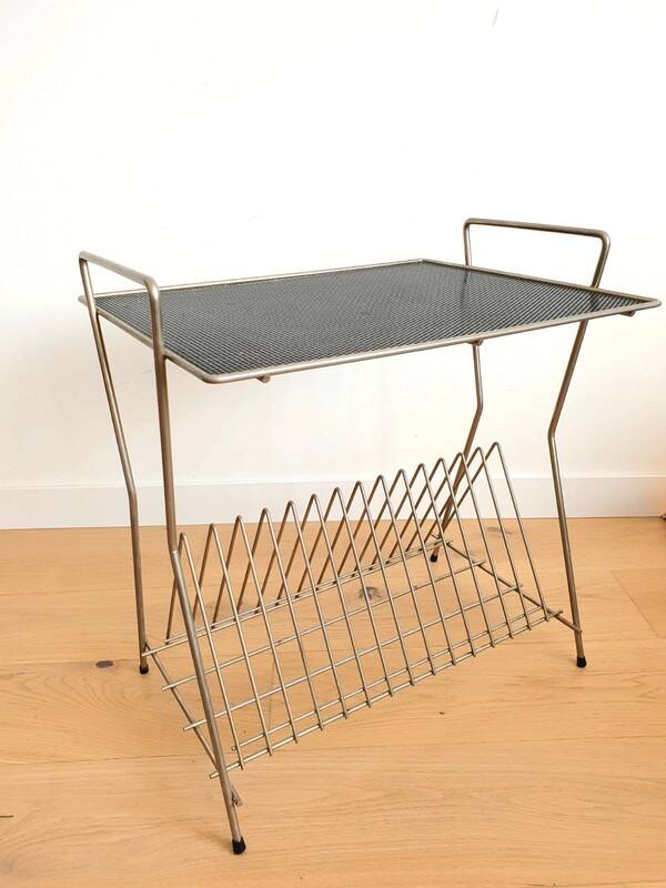 Matégot vinyl side table