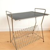 Table d'appoint pour vinyles dlg Matégot