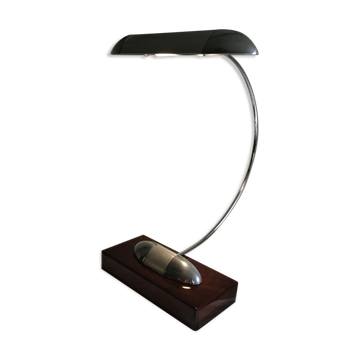 Lamp "ketch" signed Lucien Gau