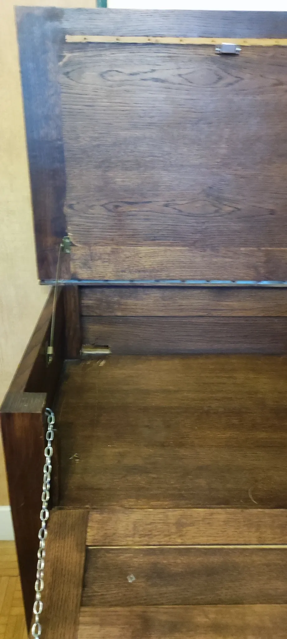 Solid oak furniture for hi-fi system, or other.