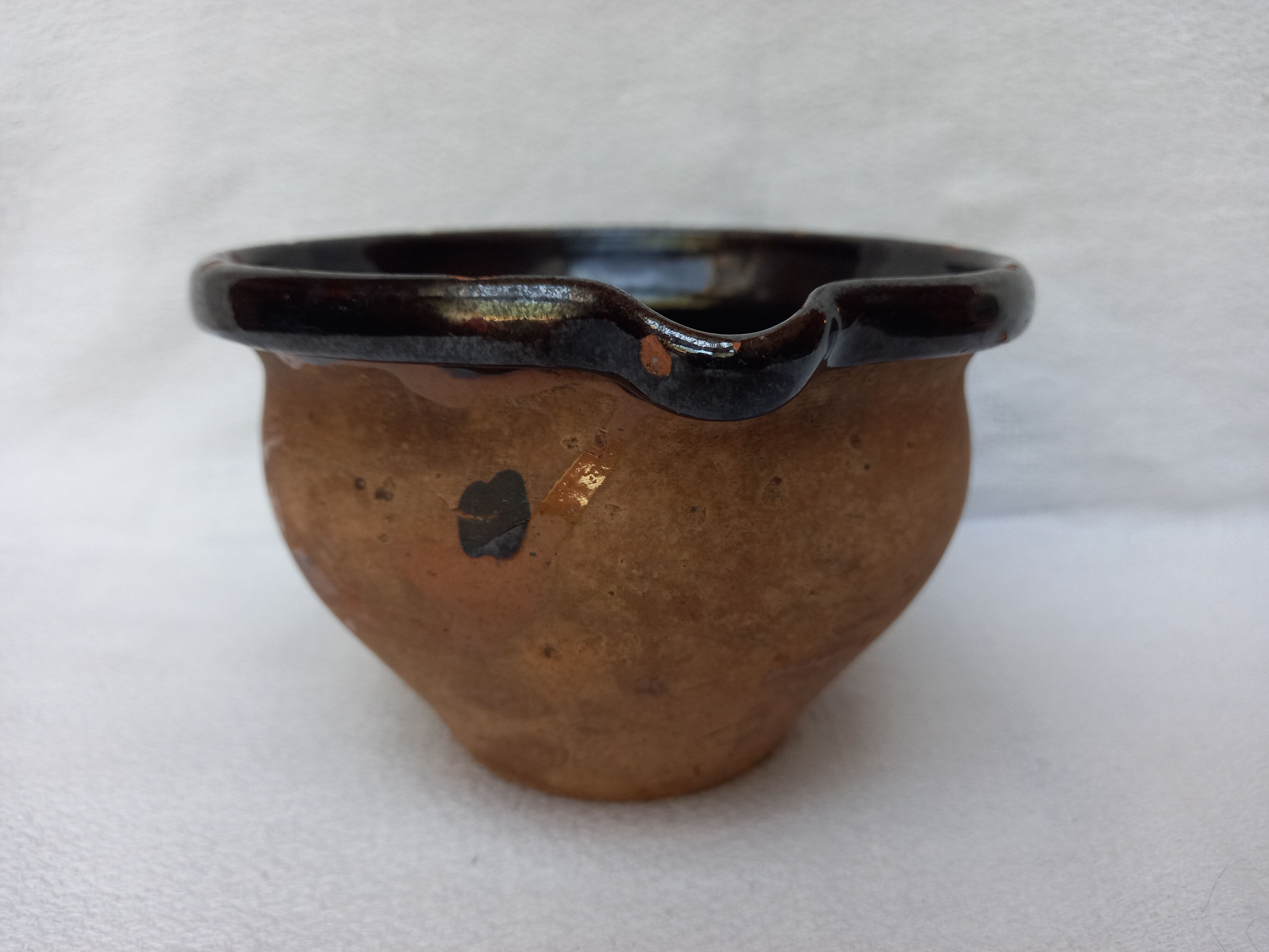 Jatte céramique fin XIXe poterie De Boult