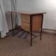 Formica 1960 desk with two drawers