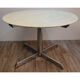 Table de repas vintage roche bobois en marbre et métal 1970