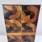 Vintage Beech Wardrobe, 1970s