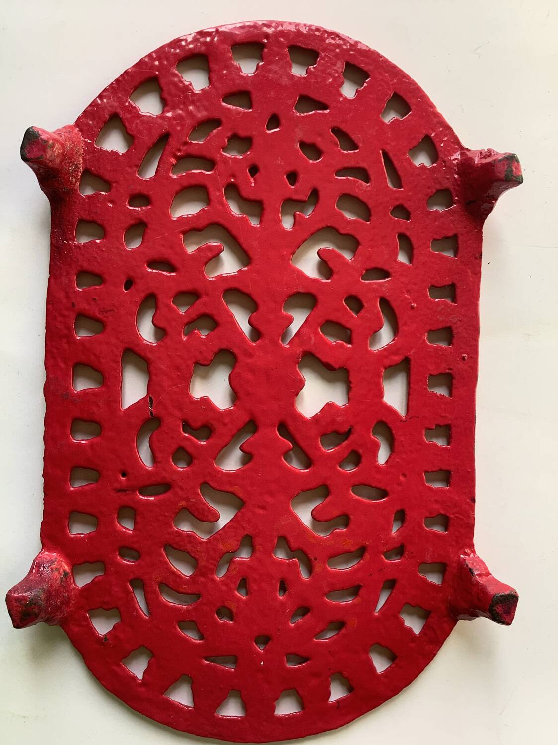 Vintage oval trivet