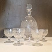 Carafe et verres Baccarat