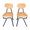 Pair of modernist chairs