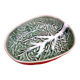 Cabbage leaf-shaped ceramic dish / platter