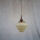 Beehive pendant with chain hanging lamp 1930/40