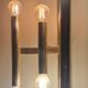 Applique 6 feux laiton