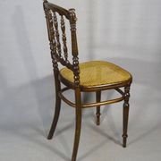 Fischel chair, Napoleon III type Bent wood, circa 1900 - bistro -Canadian-