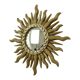 Italian Sunburst Mirror Venezia Sun Mirror Gold 42cm