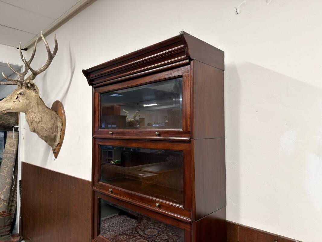 Classic English Globe Wernicke Bookcase