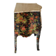 Antique Chinoiserie Commode Hand-Painted with Marble Top