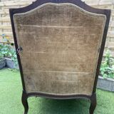 Louis XV style wingback armchair