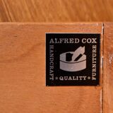 Midcentury Alfred Cox for Heals Desk / Dresser in Teak. Delivery. Modern / Danish Style.