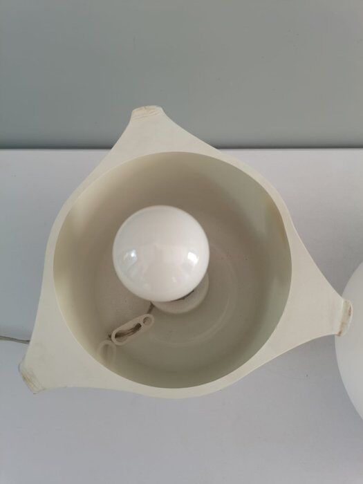 mushroom lamp 70s Harveiluce Guzzini