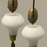 Vintage Italian Opaline Sconces Set of 2