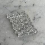 Set of 6 crystal knife holders