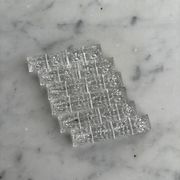 Set of 6 crystal knife holders