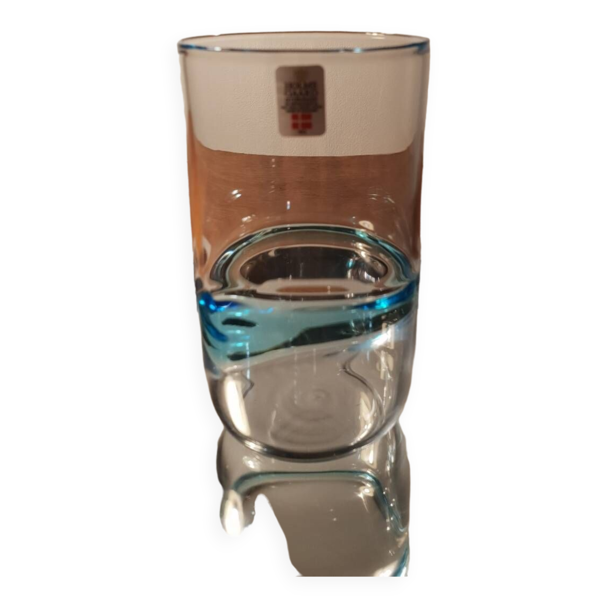 Series of 6 Scandinavian glasses 1970