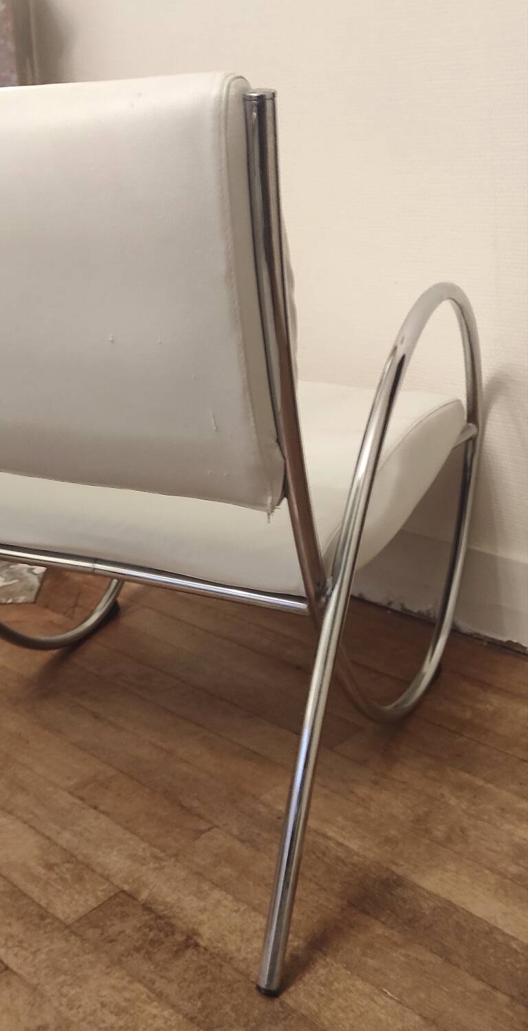 Bauhaus style designer armchair - 70s/80s