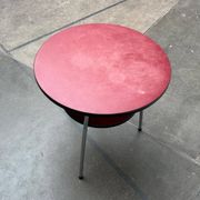 Mid-century German tubular steel table by Mauser Werke Waldeck.