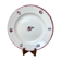Round dish Digoin Sarreguemines model "Line" years 20-30