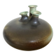 Two-tone ceramic vase flower pick