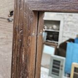 Burmese teak mirror