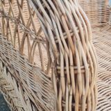 Wicker armchair 1960