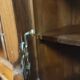 Armoire 2 portes en bois exotique